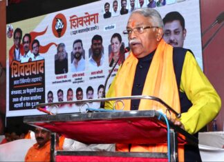 शिवसेना फोडण्याचे पाप करणाऱ्यांना महाराष्ट्रातील जनता कदापिही माफ करणार नाही.