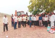 निप्पॉन डेन्ड्रो विज प्रकल्पग्रस्तांनी सिमा रेखा आखणीचे काम पाडले बंद