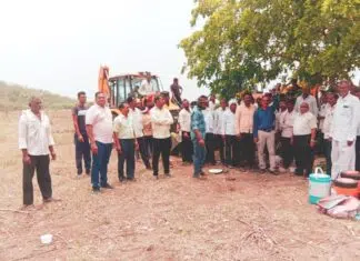 निप्पॉन डेन्ड्रो विज प्रकल्पग्रस्तांनी सिमा रेखा आखणीचे काम पाडले बंद