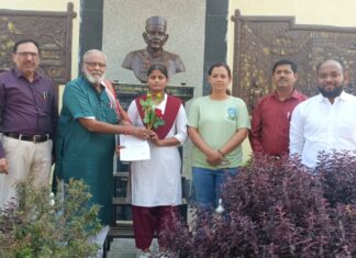 लोकमान्य विद्यालयाची आरुषी बॉक्सिंग स्पर्धेत राज्यस्तरावर