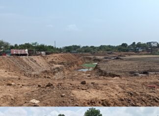 ऐतिहासिक डोलारा तलावात अवैध उत्खनन : दगडी पुलाच्या सुरक्षिततेवर प्रश्नचिन्ह? नगरपालिका व महसूल प्रशासन या खोदकामाबाबत अनभिज्ञ दोषींवर कठोर कारवाई करण्यात यावी. इको – प्रो ची मागणी.